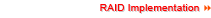 RAID Implementation